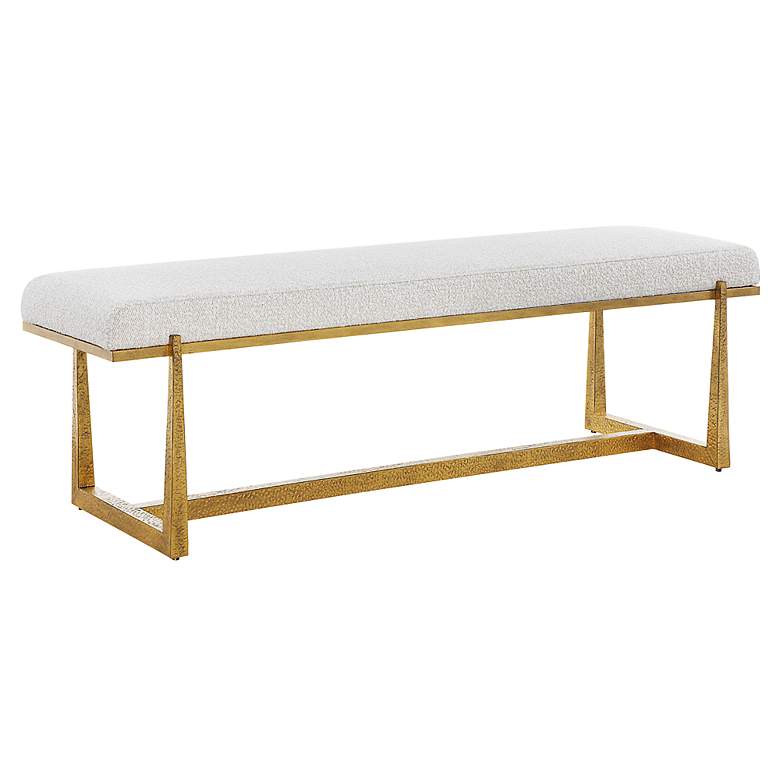 Image 4 Uttermost Midas 60" Wide Bench more views