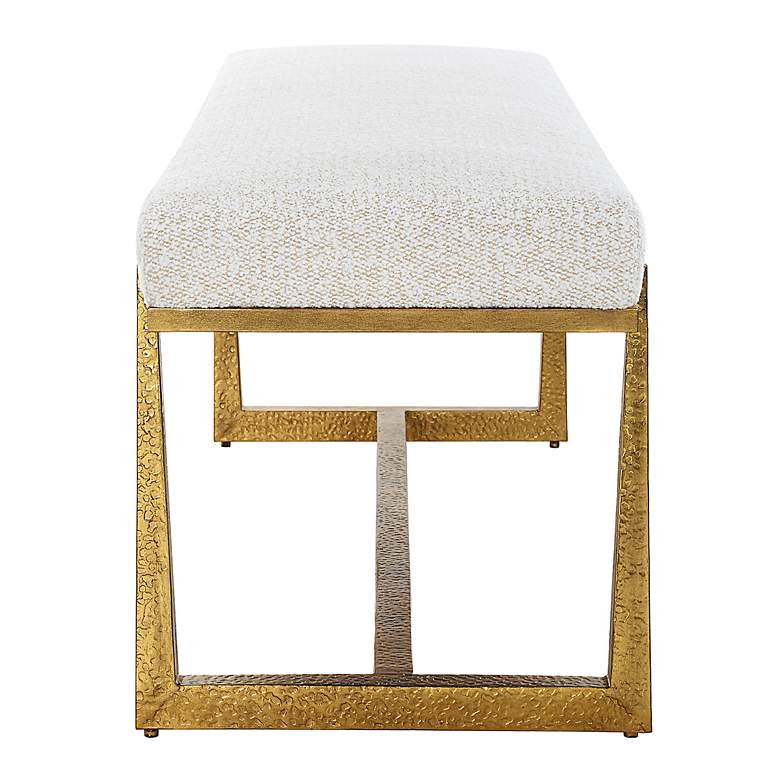 Image 5 Uttermost Midas 60" Wide Bench more views