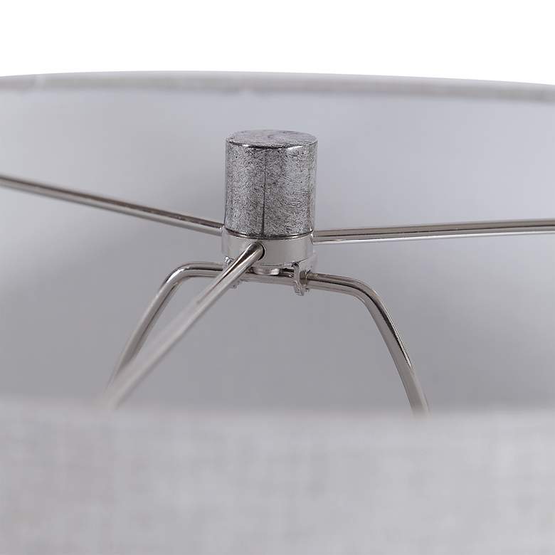 Image 7 Uttermost Mikkel Charcoal Glaze Accent Table Lamp more views