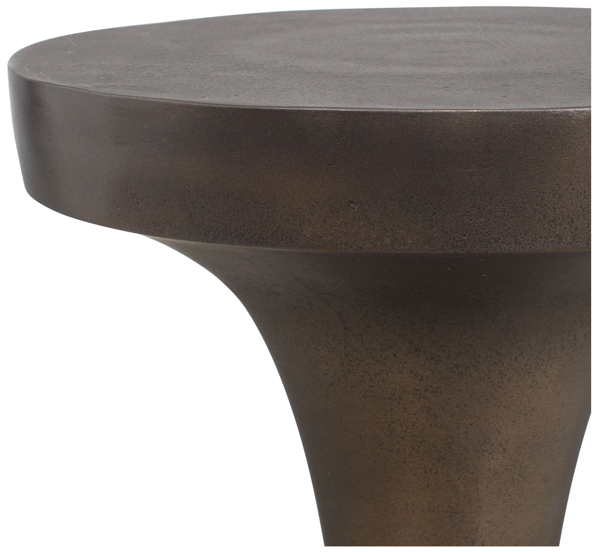 Image 4 Uttermost Miko 10" Wide Outdoor Accent Table more views