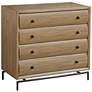 3_Uttermost Millard 4 Drawer Mindi Wood Chest more views