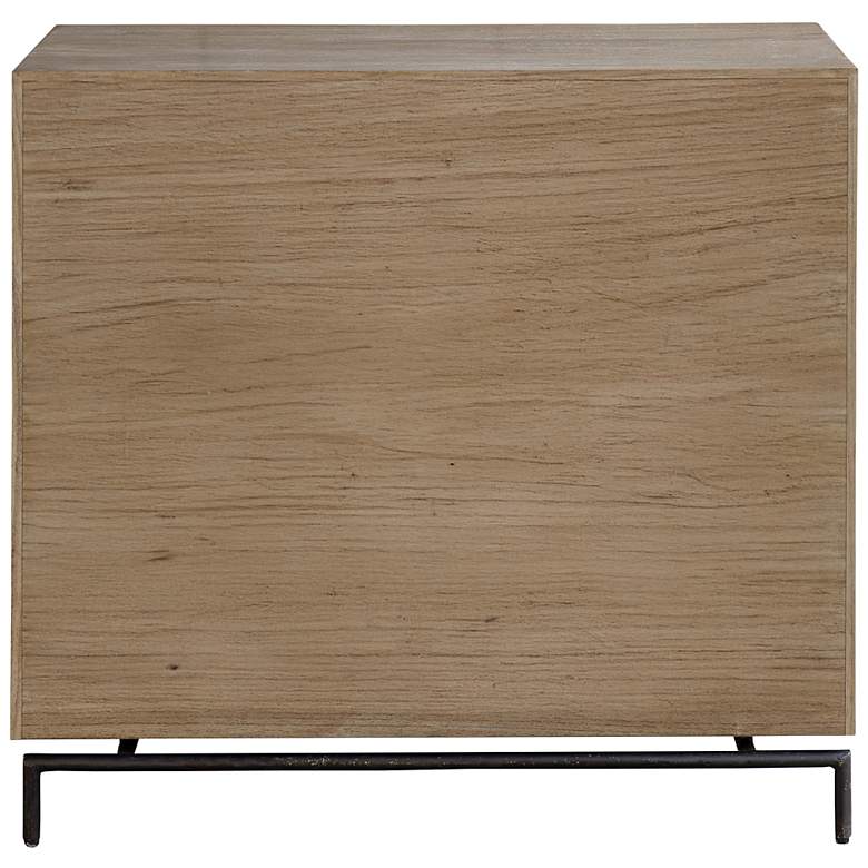Image 6 Uttermost Millard 4 Drawer Mindi Wood Chest more views