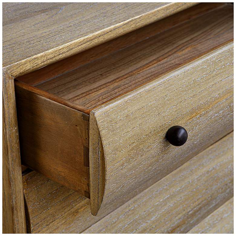 Image 7 Uttermost Millard 4 Drawer Mindi Wood Chest more views