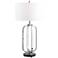 Uttermost Mireille Polished Nickel Open Cage Table Lamp