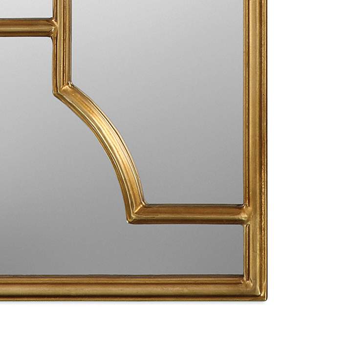 Modern Allick 18 Gold Square Mirrors Wall Art Decor ~ Set Of 2 Uttermost  09234