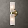 1_Uttermost Mistie 17" H 2-Light Sconce