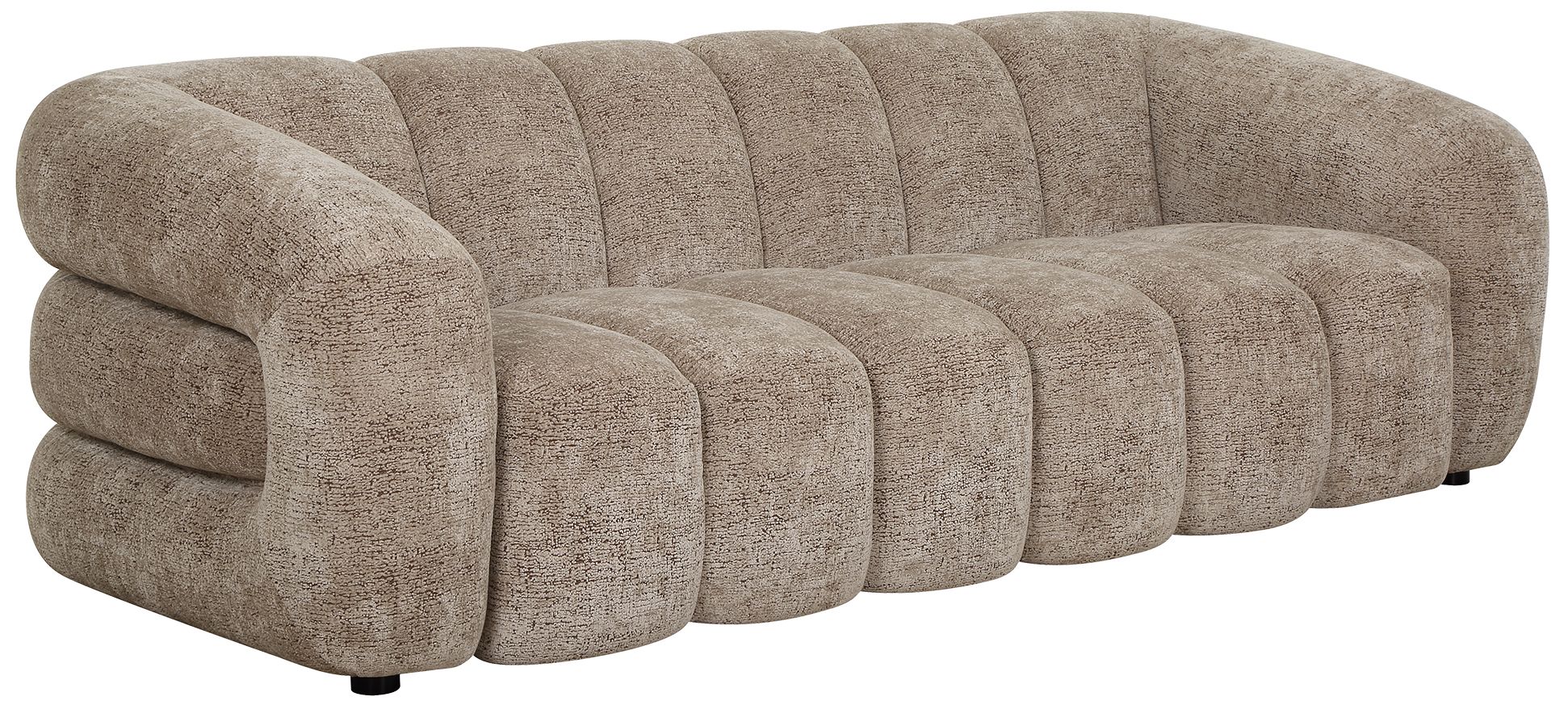 Image 5 Uttermost Modella 92 1/2" Wide Camel Fabric Sofa more views