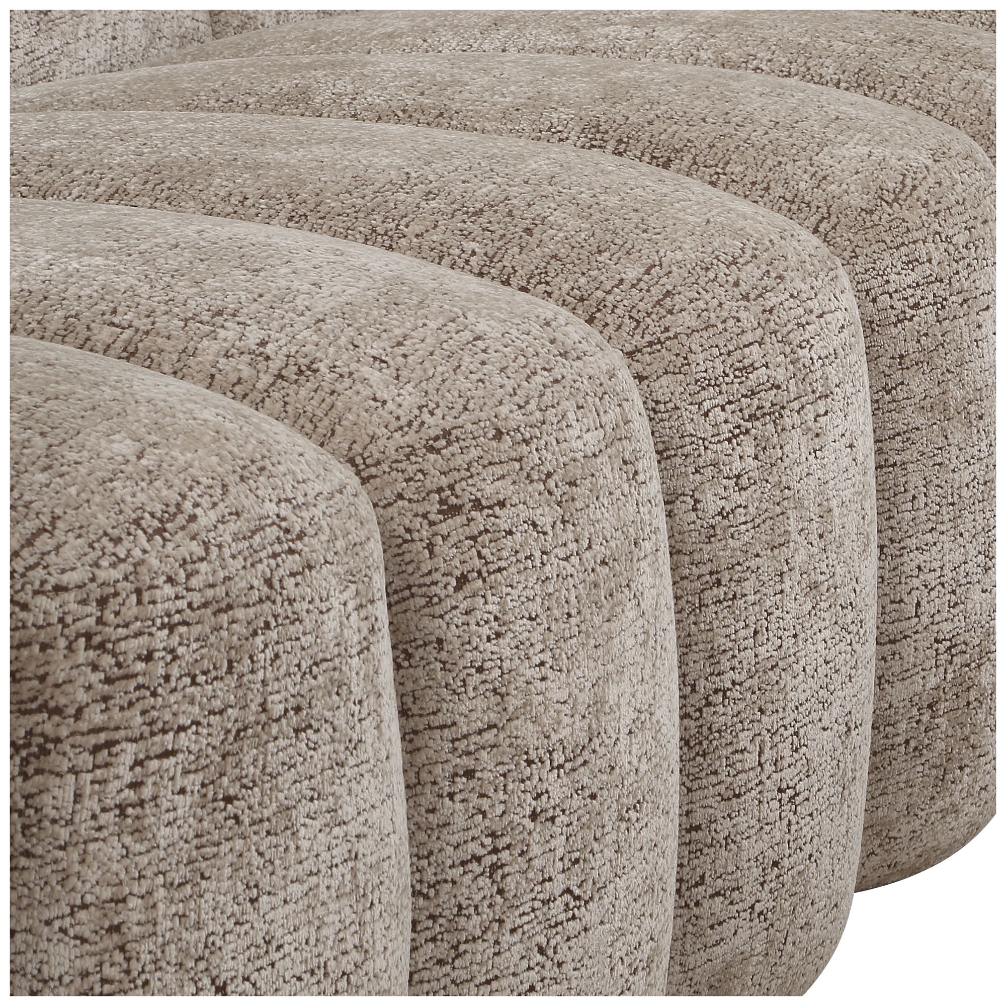 Uttermost Modella 92 1/2" Wide Camel Fabric Sofa