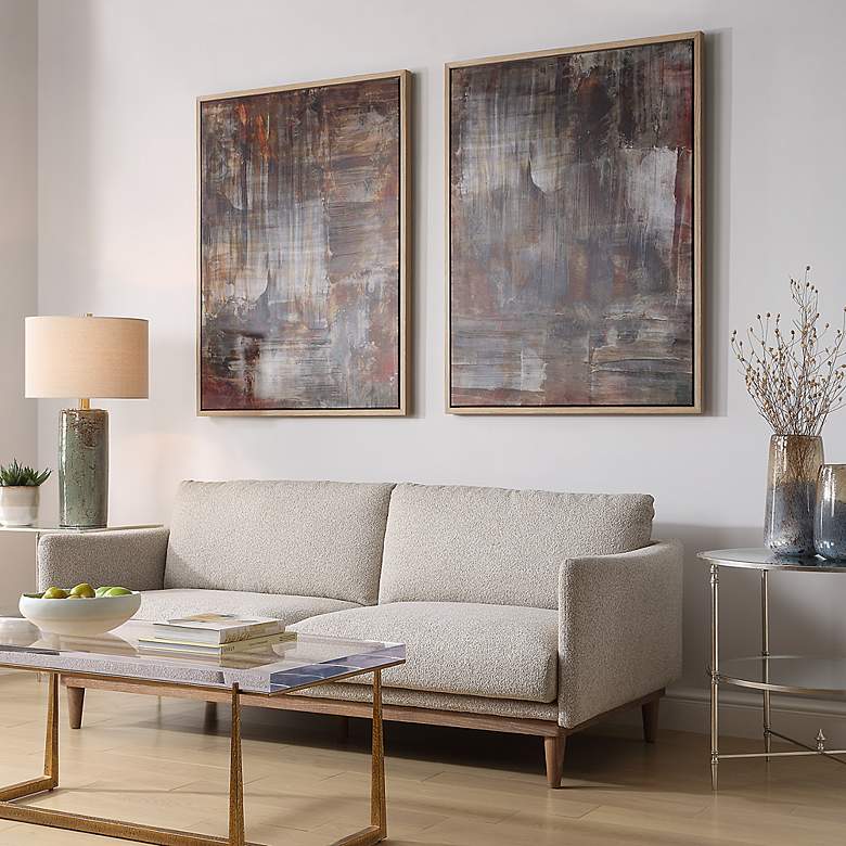 Image 3 Uttermost Molten Patina 2-Piece Framed Canvases more views