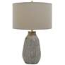 Uttermost Monacan 25 1/2" Brown and Gray Ceramic Table Lamp