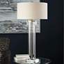 Uttermost Monette 39 1/2" High Acrylic and Crystal Tall Table Lamp