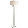 2_Uttermost Monette Clear Glass Column Floor Lamp