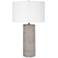 Uttermost Monolith 28 1/2" Brown and Gray Ceramic Table Lamp