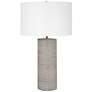 Uttermost Monolith Brown and Gray Ceramic Table Lamp