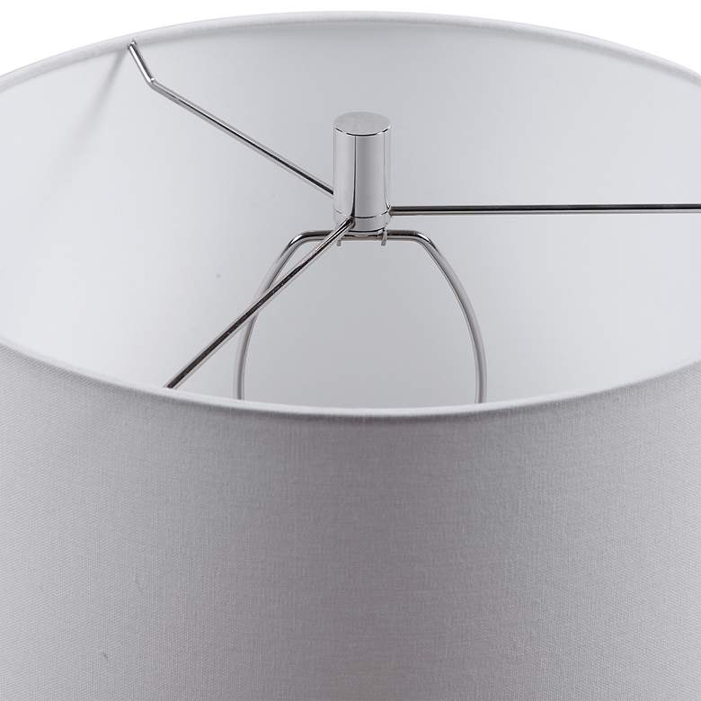 Image 7 Uttermost Montauk 28 1/2" White and Indigo Blue Ceramic Table Lamp more views