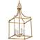 Uttermost Montreal 13 7/8" Brass 4-Light Pendant