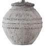 Uttermost Montsant Distressed Stone Ivory Ceramic Table Lamp