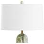 5_Uttermost Moorea 28 1/4" Green Marble Table Lamp more views