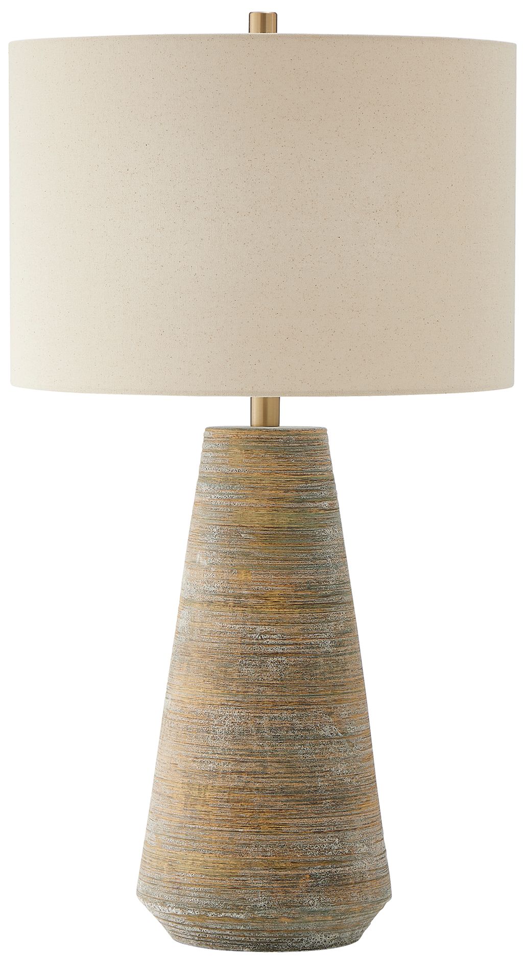 Image 2 Uttermost Mosier 31" High Beige Ceramic Table Lamp