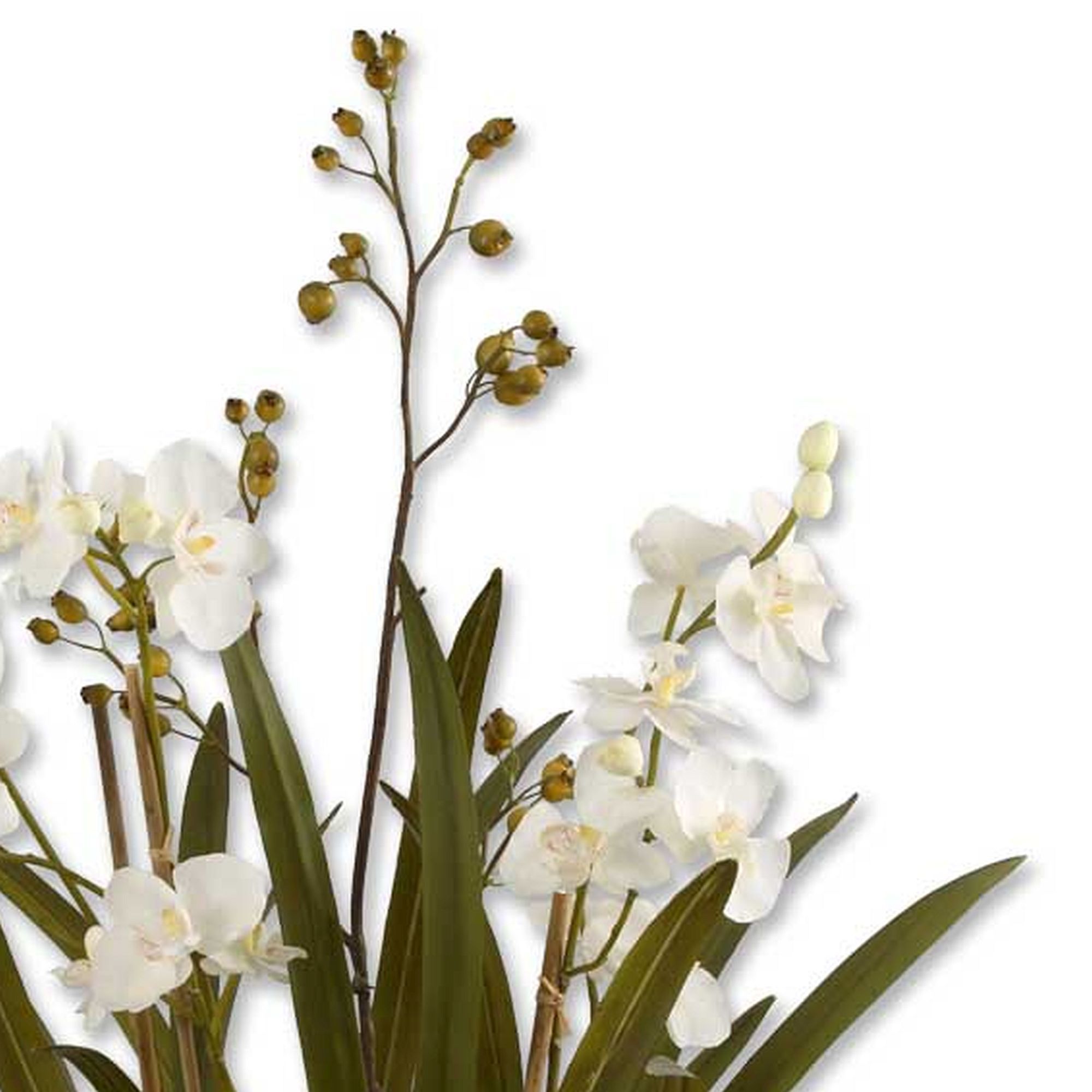 Image 3 Uttermost Moth Orchid Planter Floral Arrangement more views