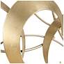 5_Uttermost Motivate 42" Wide Gold Metal Wall Decor more views