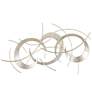 6_Uttermost Motivate 42" Wide Gold Metal Wall Decor more views