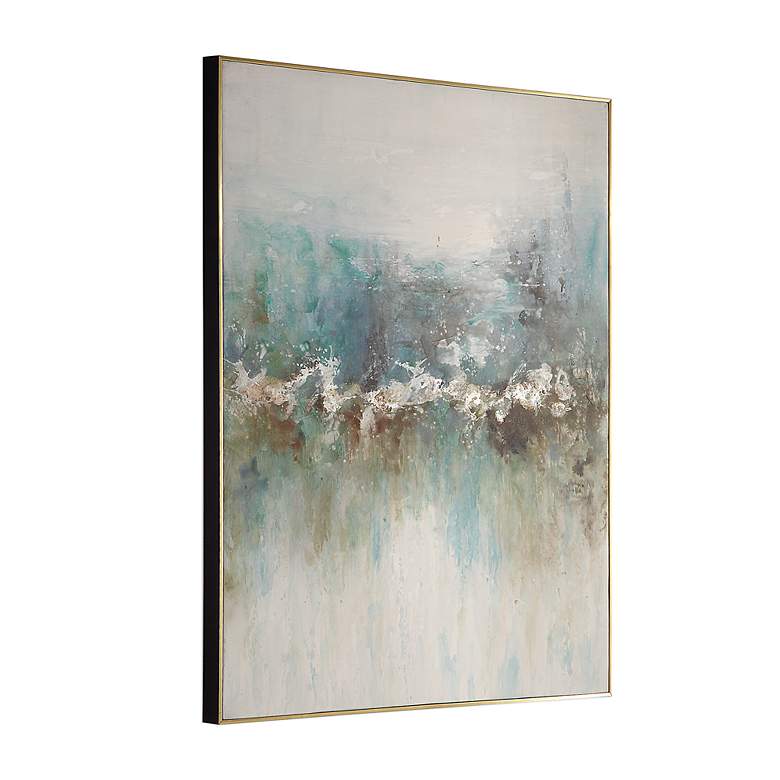 Image 4 Uttermost Mountain Top 48 1/2" High Framed Canvas Wall Art more views