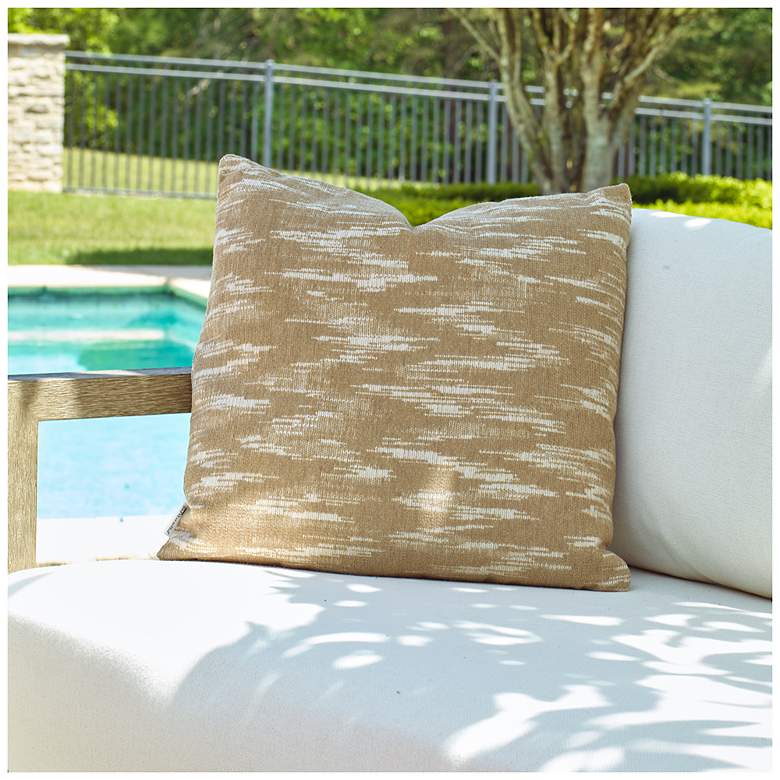 Image 1 Uttermost Mountains 20" Indoor-Outdoor Pillow