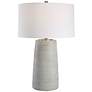 Uttermost Mountainscape 27 1/2" Off-White and Gray Ceramic Table Lamp