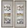 Uttermost Mozambique 51"H 2-Piece Framed Wall Art Print Set