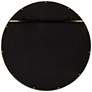 6_Uttermost Mulligan 34" Aged Gold Round Wall Mirror more views