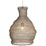 2_Uttermost Murmur 15" Wide 1 Lt Antique Brass Metal Pendant