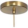 6_Uttermost Murmur 15" Wide 1 Lt Antique Brass Metal Pendant more views