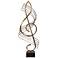 Uttermost Music Score 27" High Plated Brass Sculpture