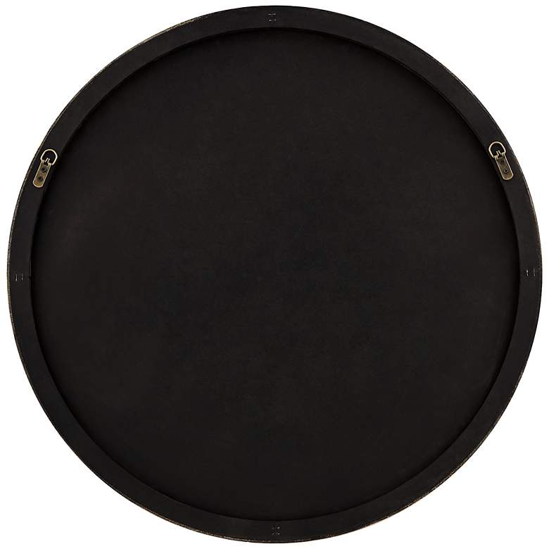 Image 5 Uttermost Mystic Matte Natural 33" Round Wall Mirrors Set of 2 more views
