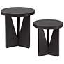 Thumbnail2 of Uttermost Nadette Dark Espresso Nesting Tables Set of 2