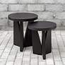 Thumbnail3 of Uttermost Nadette Dark Espresso Nesting Tables Set of 2 more views