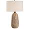 Uttermost Napier 27 1/2" Brown Ceramic Table Lamp