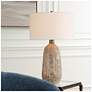 1_Uttermost Napier 27 1/2" Brown Ceramic Table Lamp