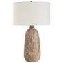 3_Uttermost Napier 27 1/2" Brown Ceramic Table Lamp more views
