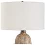 4_Uttermost Napier 27 1/2" Brown Ceramic Table Lamp more views