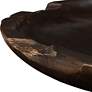 6_Uttermost Nature's Edge 20" Round Teak Wood Bowl more views