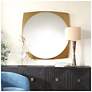 1_Uttermost Neilia Brass 48" Wall Mirror