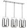 Uttermost Newburgh Polished Nickel 3-Light Pendant