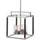 Uttermost Newburgh Polished Nickel 4-Light Pendant Light