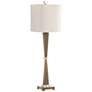 Uttermost Niccolai 36 1/2" High Plated Brushed Brass Buffet Table Lamp
