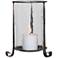 Uttermost Nicia Copper Bronze Pillar Candle Holder