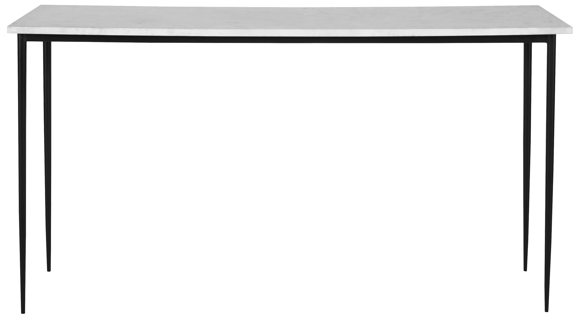 Thumbnail2 of Uttermost Nightfall White Marble Console Table