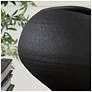 4_Uttermost Nocturne 14" Matte Black Porcelain Bowl more views