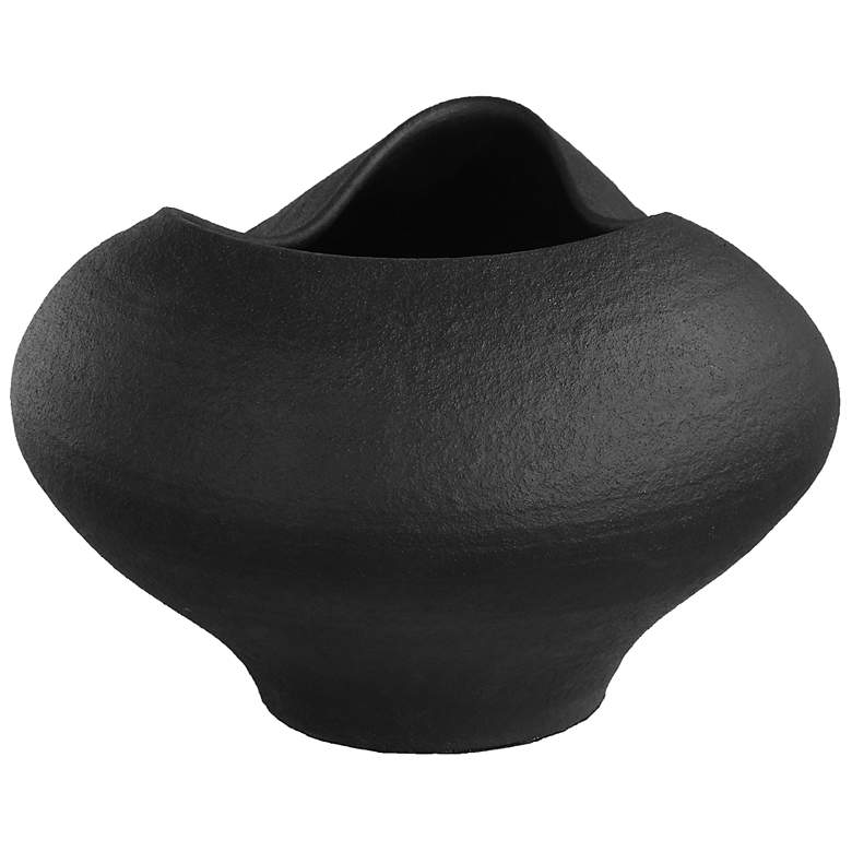 Image 5 Uttermost Nocturne 14" Matte Black Porcelain Bowl more views